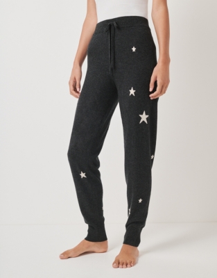 Star Cuffed Jogger with Cashmere