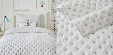 white company childrens bedding