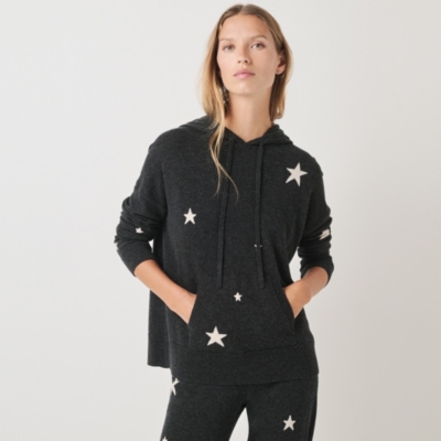 Star Hoodie with Cashmere