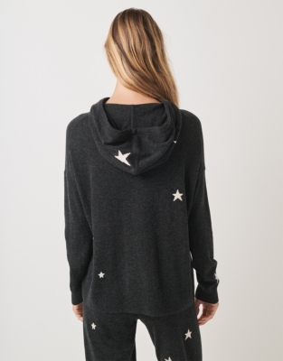 Star Hoodie with Cashmere