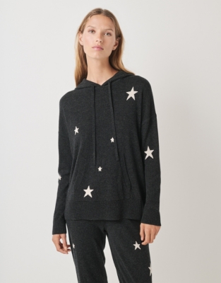 Star Hoodie with Cashmere