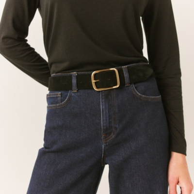 Statement Suede Belt