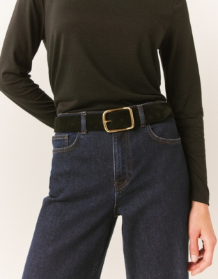 Statement Suede Belt