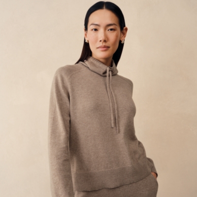 Stitch Detail Boxy Jumper with Cotton