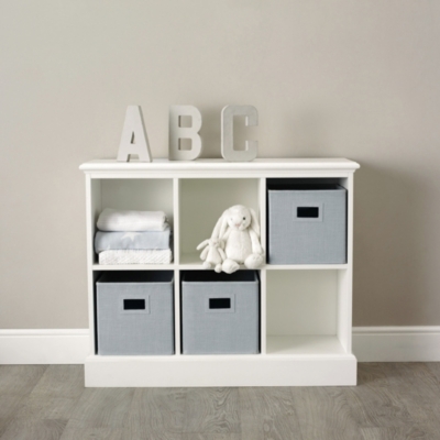 Storage Cube Blue Children's Home Sale The White Company UK