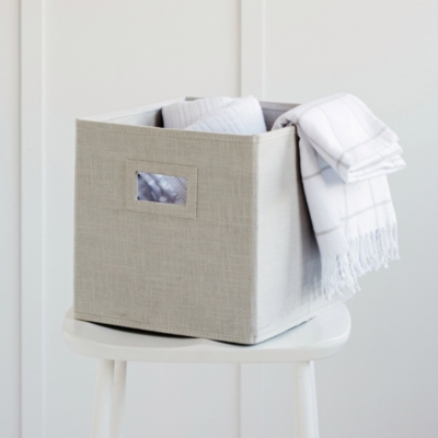 Storage Cube Natural Children's Home Sale The White Company UK