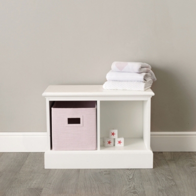 Storage Cube Pink Children's Home Sale The White Company UK