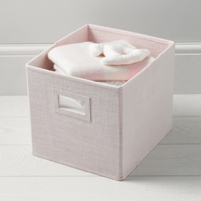 Storage Cube Pink The White Company UK
