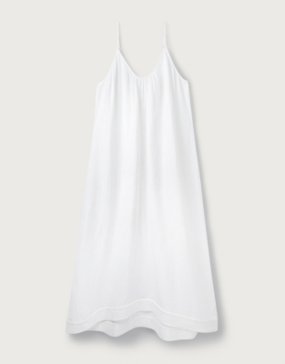 Strappy Double Organic Cotton Maxi Dress Dresses & Jumpsuits The