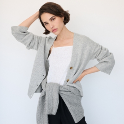 Strappy Linen Jersey Tank Top