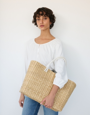 Straw Basket Bag