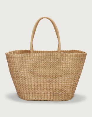 Straw Basket Shopper Accessories Sale The White Company