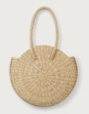 Straw Circle Shopper Accessories Sale The White Company