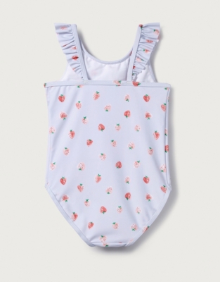 Strawberry Swimsuit (1-6yrs) | Girls' Clothing | The White Company US