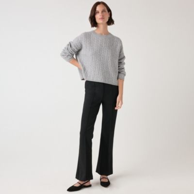 Stretch Kick Flare Trousers