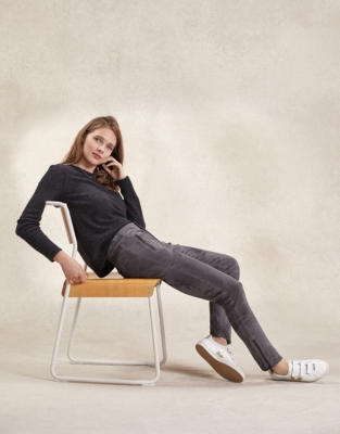 Stretch Suede Jeans | Clothing Sale | The White Company UK