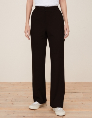 Stretch Tailored Straight-Leg Trousers | Clothing Sale | The White ...