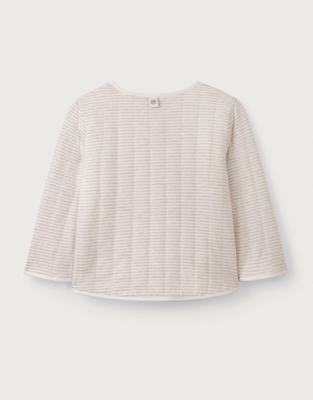 Stripe & Star Reversible Quilted Jacket (0–24mths)