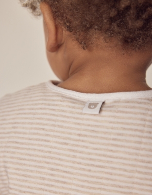 Stripe & Star Reversible Quilted Jacket (0–24mths)