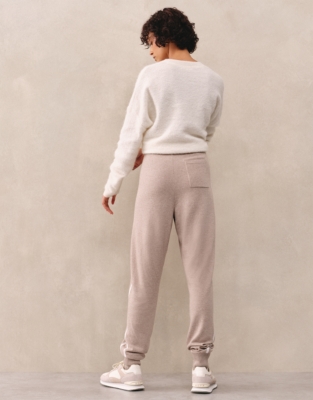 Stripe Detail Jogger with Cashmere