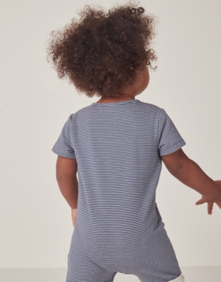 Stripe Jersey Romper (0–24mths)