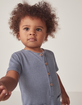 Stripe Jersey Romper (0–24mths)