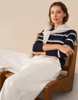 Stripe Jumper with Cotton