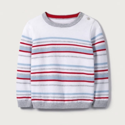 Stripe Jumper Baby Boys' The White Company UK