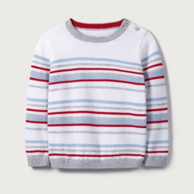 Stripe Jumper | Baby Boys' | The White Company UK