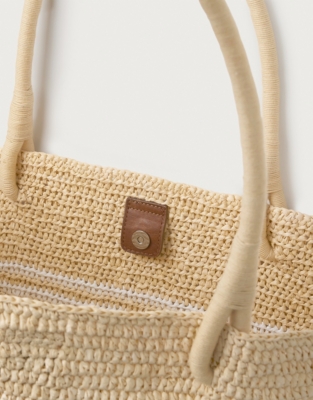 The White Company Women's Straw Beach Bag