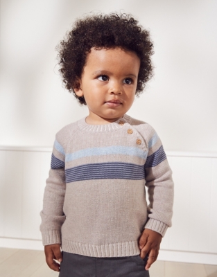 Striped Sweater | New In Baby | The White Company US