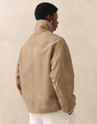 Suede Batwing Jacket