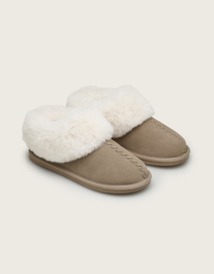 Suede Bootie Slippers