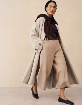 Suede Culottes