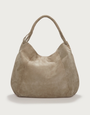 Suede Hobo Bag
