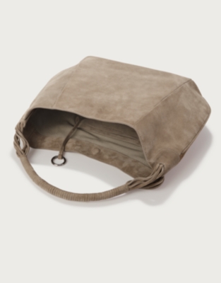Suede Hobo Bag
