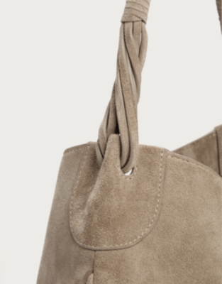 Suede Hobo Bag