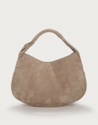 Suede Mini Hobo Bag
