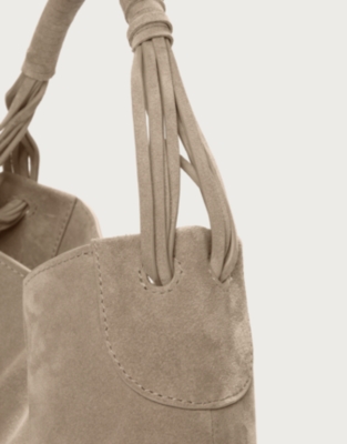 Suede Mini Hobo Bag