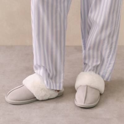 Suede Mule Slipper