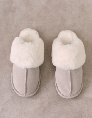 Suede Mule Slipper