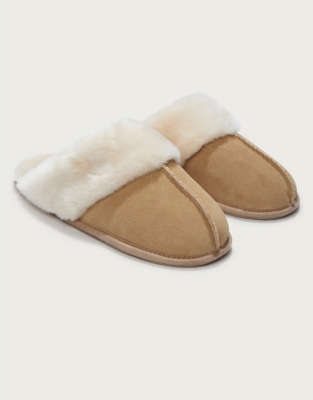 Suede Mule Slippers Slippers Socks Sleep Accessories The