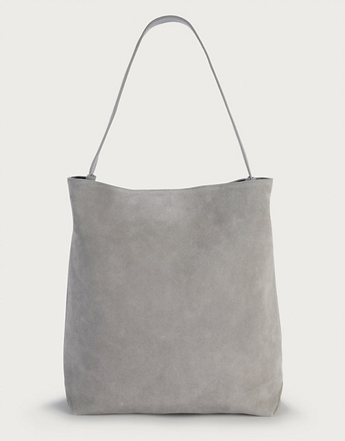 Suede Oversized Casual Shopper Bag | Accessories Sale | The White ...
