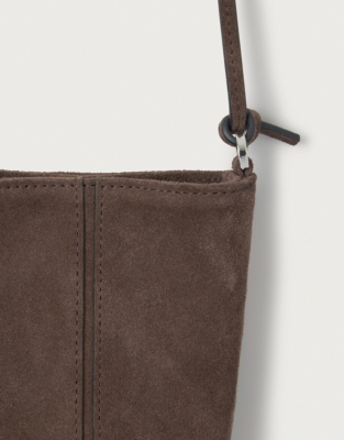Suede Phone Pouch