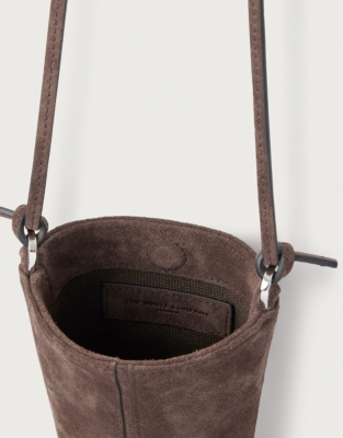 Suede Phone Pouch