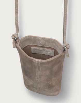 Suede Phone Pouch - Hazelwood