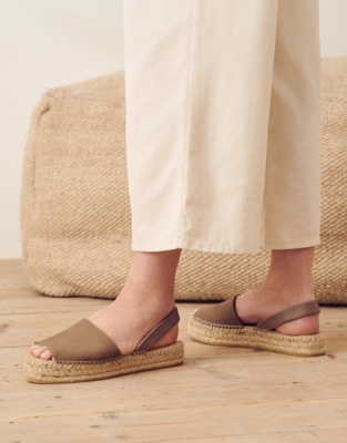 Suede Slingback Espadrilles | Accessories Sale | UK