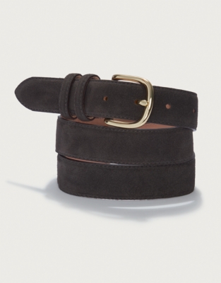 Suede Stitch Belt