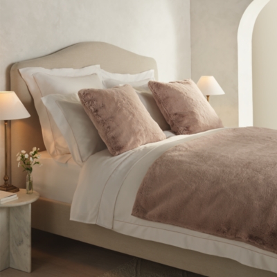 Super Soft Faux Fur Throw & Cushion Collection