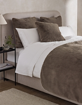Super Soft Faux Fur Throw & Cushion Collection